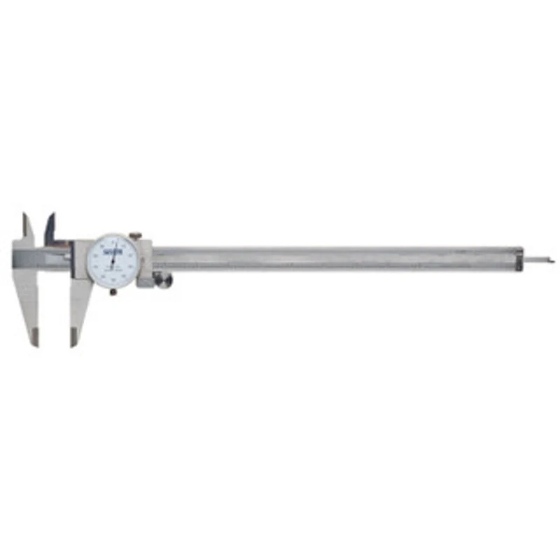 Fowler Economy Dial Caliper, 0-12 White Face - 52-008-012